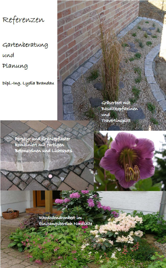Referenzen Gartenberatung und Planung Dipl.-Ing. Lydia Brandau